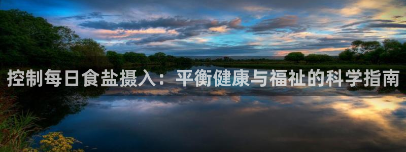 威九国际官网登录入口网站：控制每日食盐摄入：平衡健康与福祉的